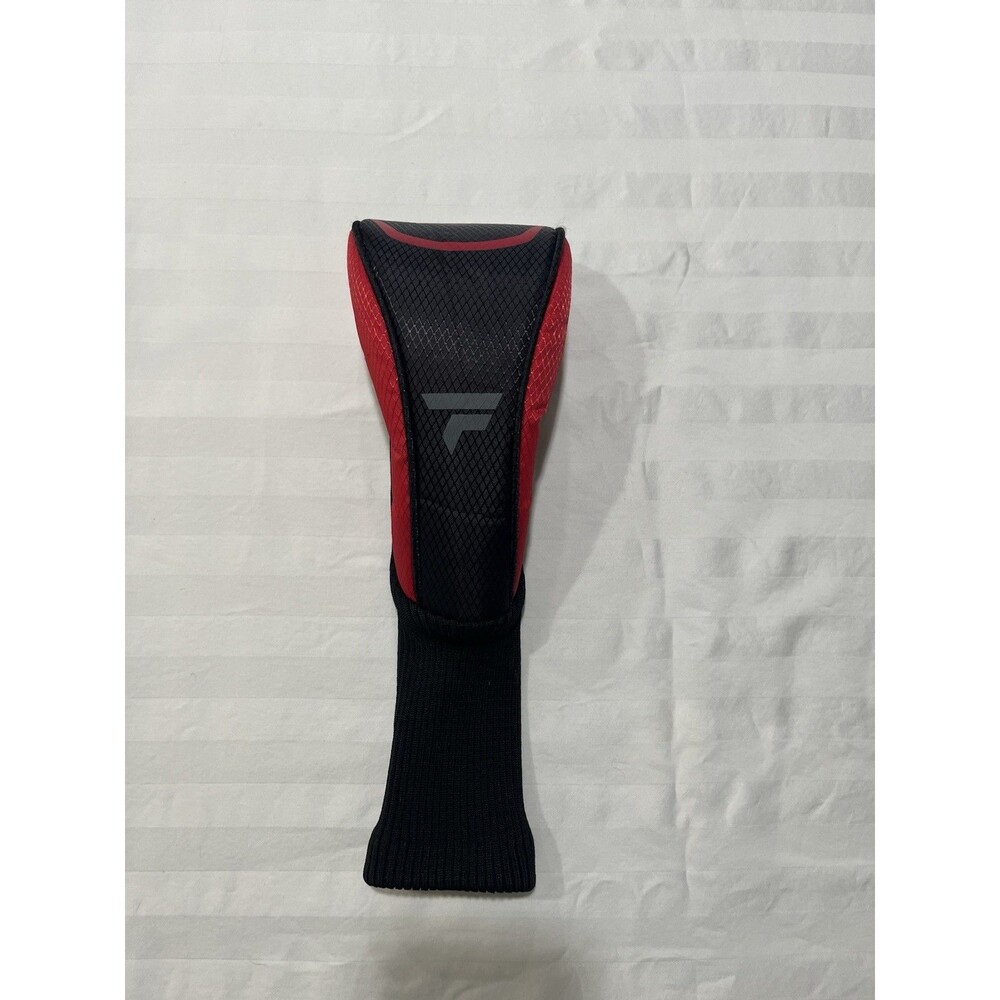Top Flite #3 Fairway Wood Golf Headcover Black Red Grey Head Cover